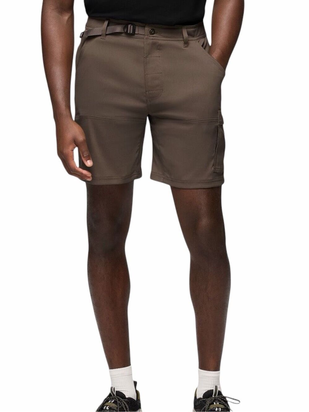 PRANA Stretch Zion Shorts Men’s Brown Outdoor Hiking Performance Medium